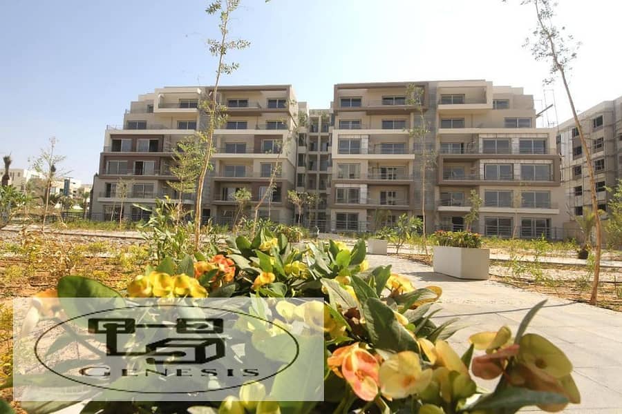 شقة فى التجمع 144م  كمبوند بالم هيلز بالتقسيط على اطول فترة سداد palm hills 1