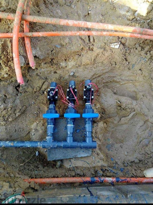 تركيب شبكات ري حديثة Irrigation Systems 8