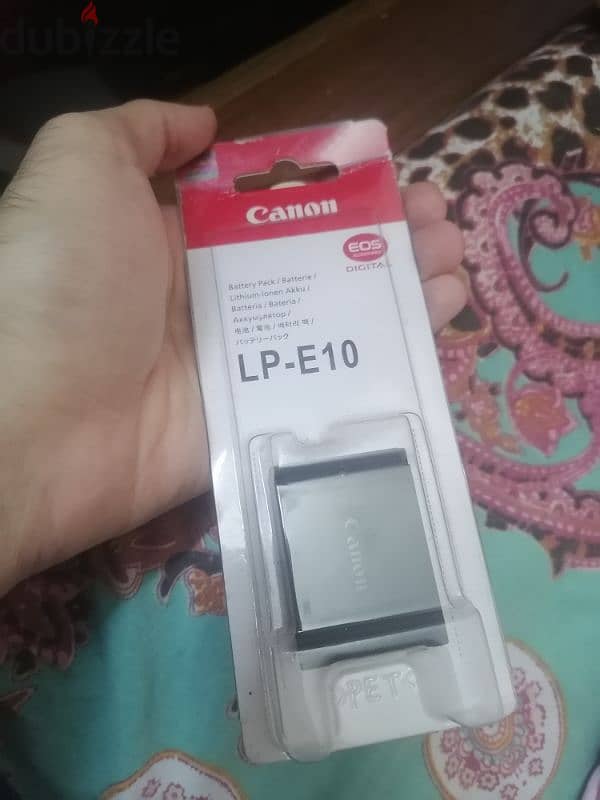 canon lp-e10 battery اصلية بطارية كانون 3