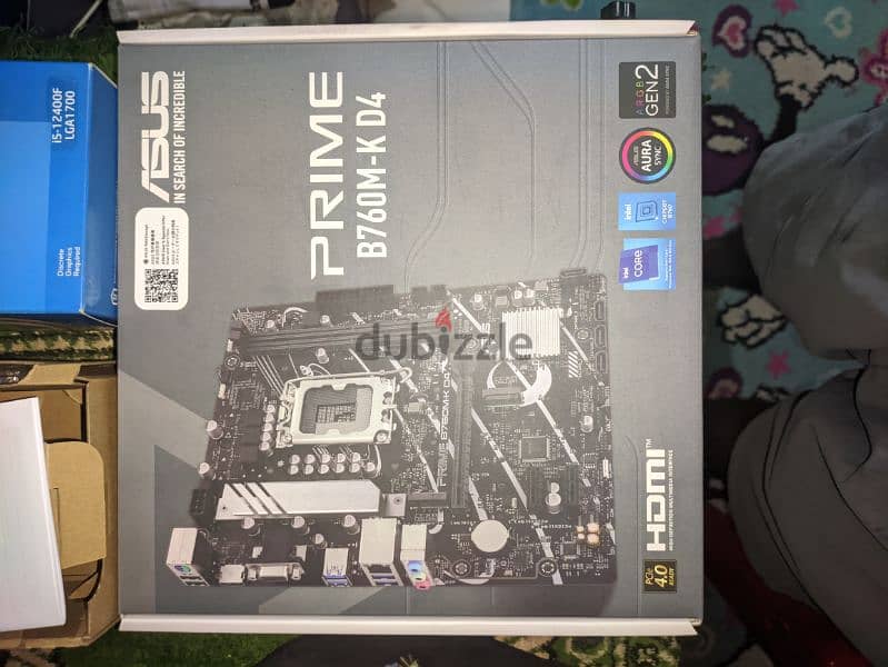 Asus prime b760m-K D4 0