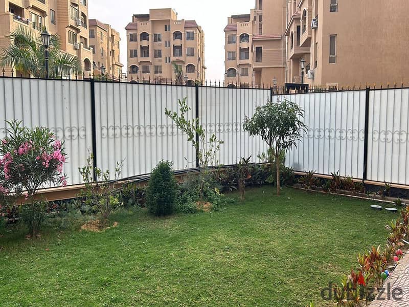 apartment for sale at acacia infront of al rehab new cairo | fully finished | Ready to move | ground with garden | prime location 8