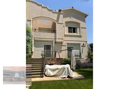 Twin house with view large greenery in Arabella - new cairo - RESALE - FULLY FINISHED