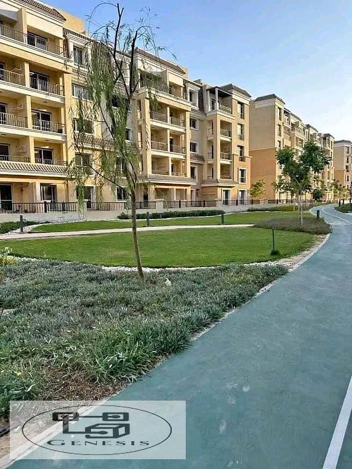 Apartment 155 sqm - on landscape in Sarai Compound in front of Madinaty 3