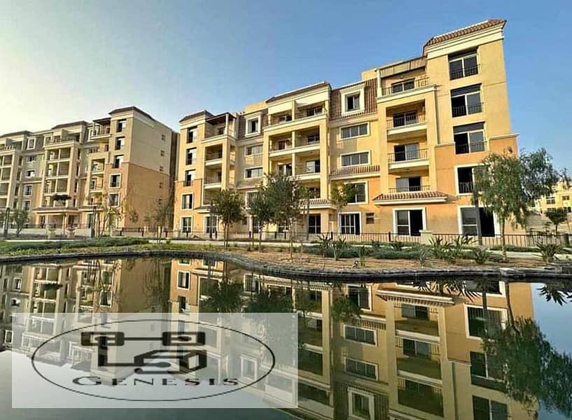 Apartment 155 sqm - on landscape in Sarai Compound in front of Madinaty 5