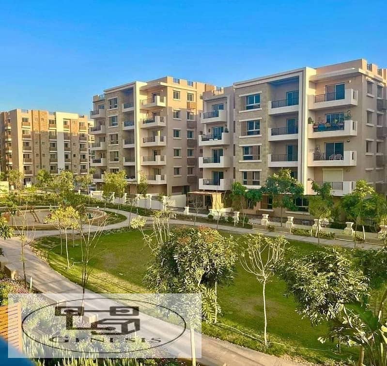 Apartment 155 sqm - on landscape in Sarai Compound in front of Madinaty 6