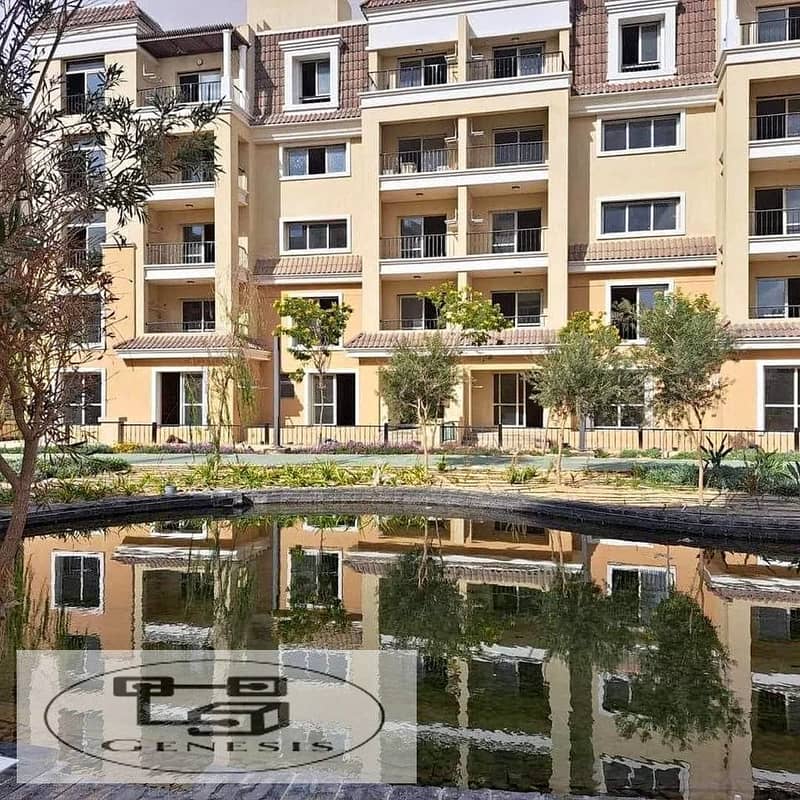 Apartment 155 sqm - on landscape in Sarai Compound in front of Madinaty 10