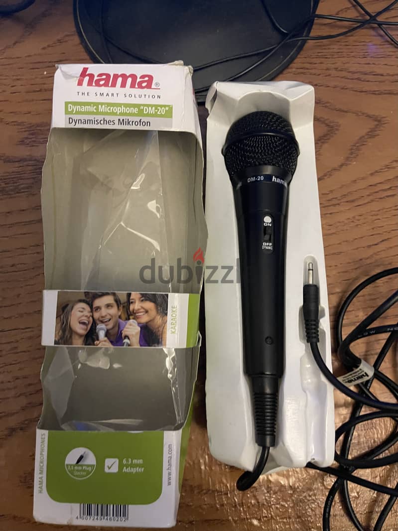 HAMA DYNAMIC MICROPHONE DM-20 1