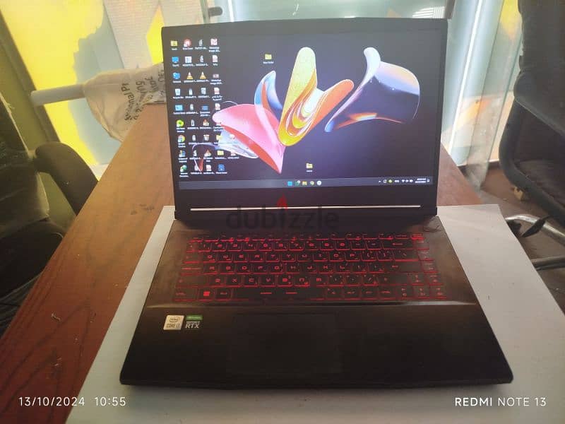 MSI laptop used لاب ام اس اي مستعمل 2