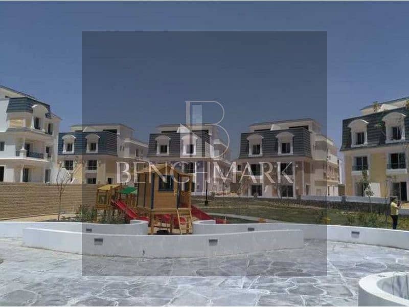 Villa with garden for sale, with a distinctive division and an open sea view, in Mountain View Compound in October, near Mall of Arabia 6