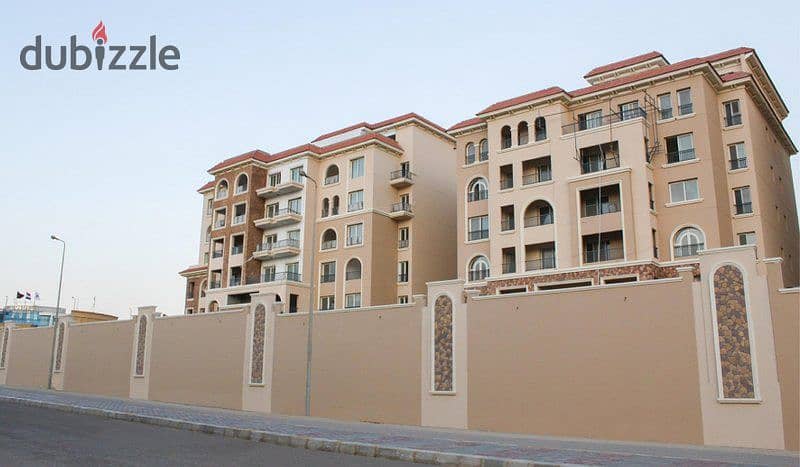 Apartment For Sale In 90 Avenue New Cairo land scape view DP 10 % Installment over 10 y 1