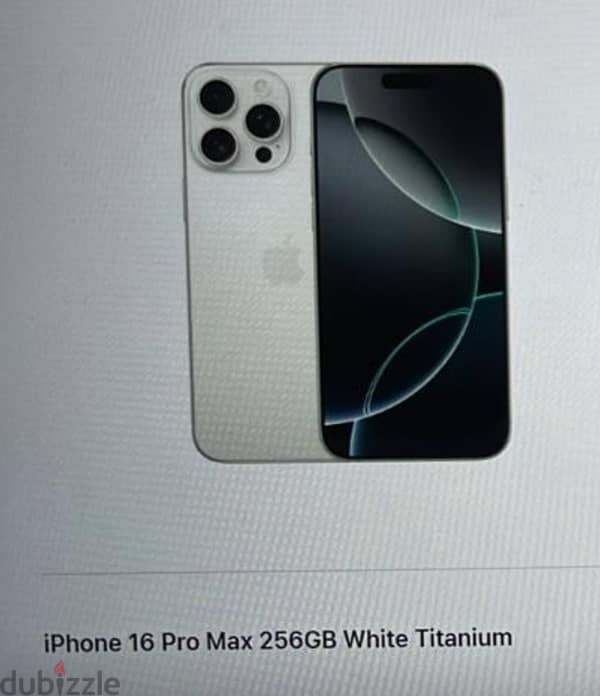 iphone 16 pro max 256GB 0