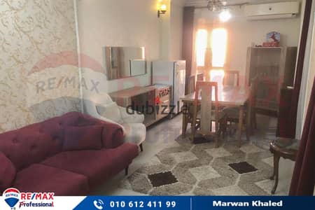 Apartment for rent furnished 135 m Miami (intersection of Ibrahim El Sayed St. with El Essawy St. )