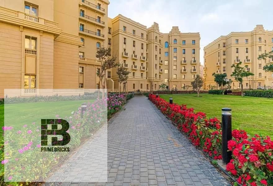 Own your fully finished apartment in New Garden City Compound, located in the R3 district of the New Administrative Capital, right next to Al-Fattah A 9