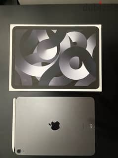 (M1) IPAD AIR 5 , 11 inch , 256GB with apple pencil 0