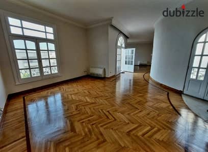 apartment 470 m fully finished with ACs + kitchen for rent First district new cairo