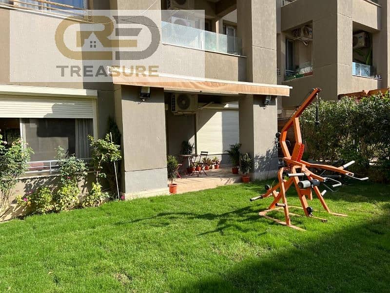 شقة بجاردن للإيجار مفروشة الترا مودرن  في فيلدج جيت - Village Gate - التجمع الخامس 6