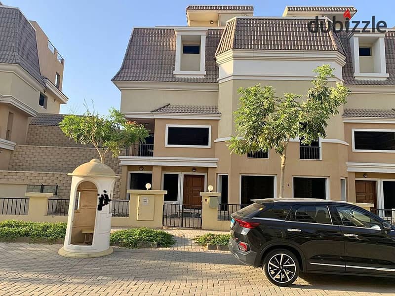 Standalone villa for sale in Saray Compound with a discount for a specific period The most distinguished area in the project area of 175 meters + gard 7