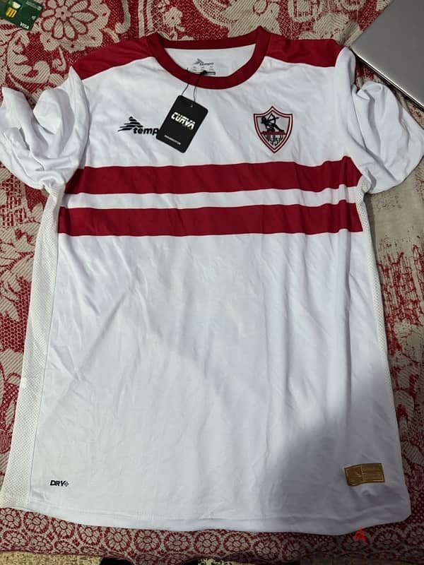 تيشرت زمالك بالتيكت بتاعه مقاس 3x 1