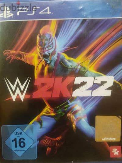 WWE 2K22-PS4 USED