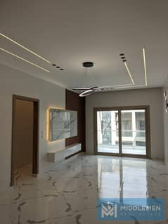 apartment 130m fully finished with kitchen cabinets , galleria moon valley 0