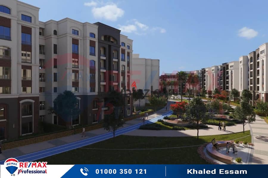 Own your apartment in Alex West with an open view at less than the market price and installments up to 7 years 16