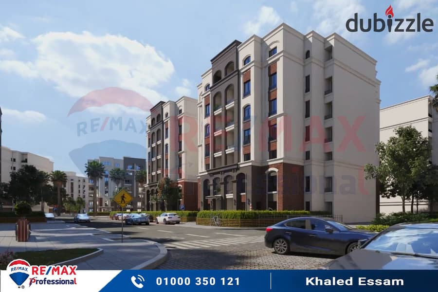 Own your apartment in Alex West with an open view at less than the market price and installments up to 7 years 22