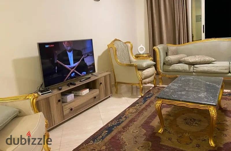 Furnished apartment for rent in Dar Misr Al-Qronfol in the First Settlement 2