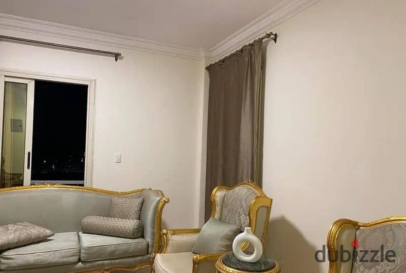 Furnished apartment for rent in Dar Misr Al-Qronfol in the First Settlement 3