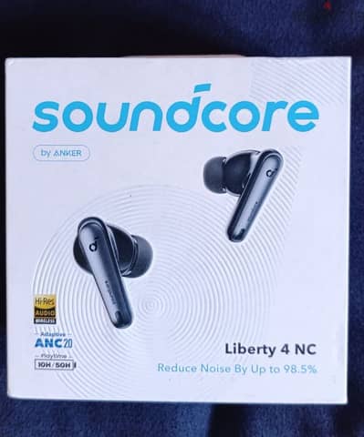 Anker soundcore liberty 4 nc new سماعة أنكر ساوند كور جديدة متبرشمة