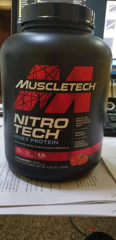 نيترو تيك بروتين nitro tech protein