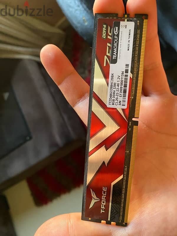 T-Force Zeus Ram (2x8) 3200mhz 2