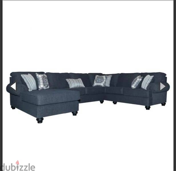 U-shape couch from Hub Furniture (without pouf) with cushions. 1