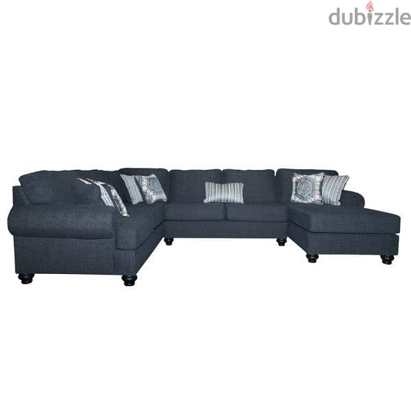 U-shape couch from Hub Furniture (without pouf) with cushions. 3