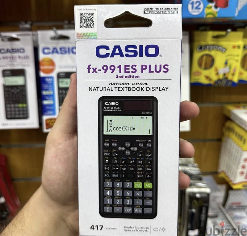 Casio fx 991 Es plus و الشحن مجاني بالإسكندرية 0