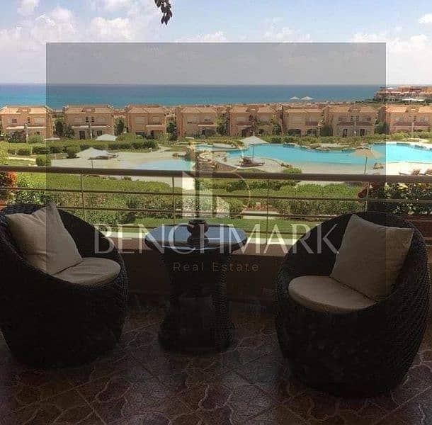 Chalet with garden for sale, high super luxury (immediate delivery), with full sea view, near Porto Sokhna 3