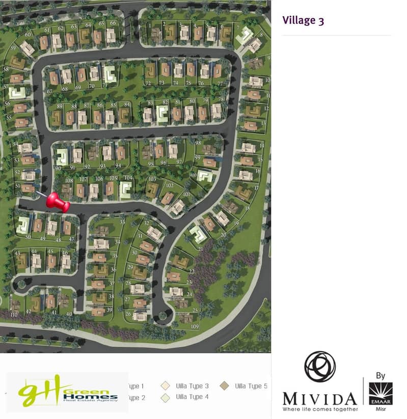 View Landscape standalone for sale with an area of 228 square meters at Mivida New Cairo 14