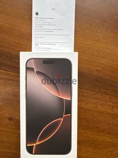 IPhone 16 Pro Max - Sealed - 256 - Desert - Sim 0