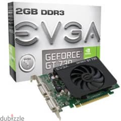 كارت شاشة evga gt 730 2GB/Ddr3/128 Bit 0