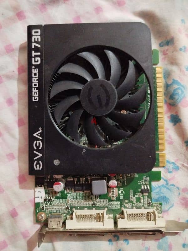 كارت شاشة evga gt 730 2GB/Ddr3/128 Bit 1