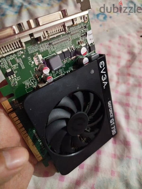 كارت شاشة evga gt 730 2GB/Ddr3/128 Bit 2