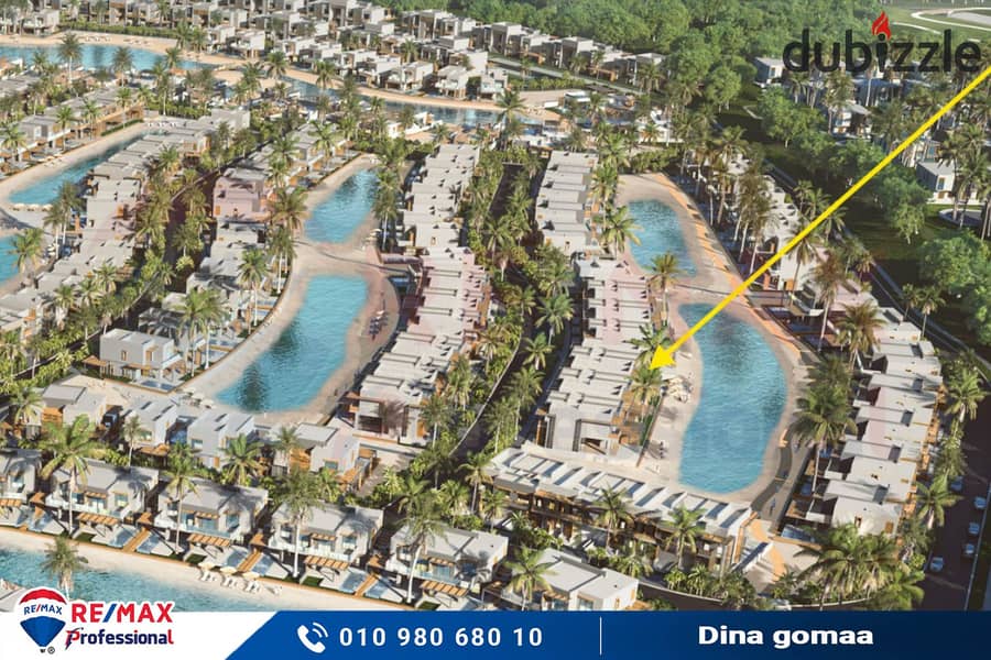 You still have a chance to invest in Ras El Hekma by owning a first row chalet on the lagoon 5