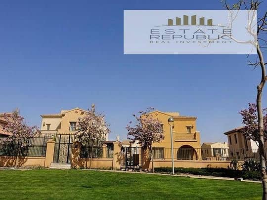 townhouse for sale with the best price in market dierct on landsacpe in mivida emaar new cairo 1