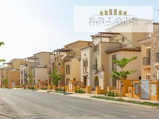 townhouse for sale with the best price in market dierct on landsacpe in mivida emaar new cairo 5