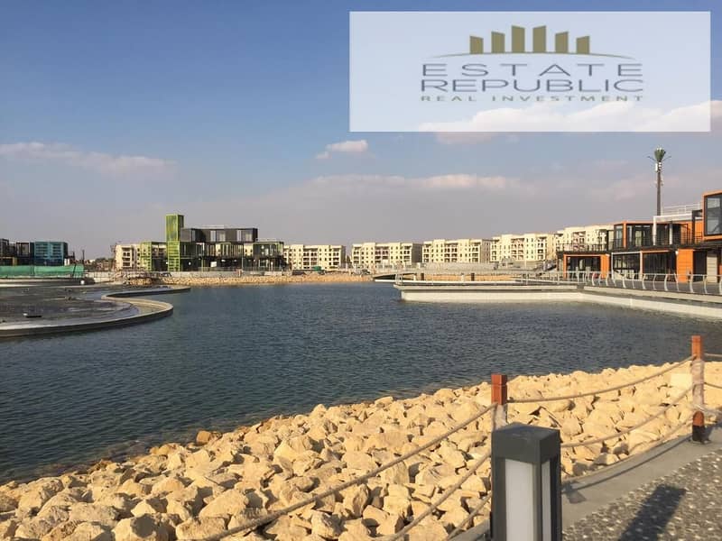 townhouse for sale with the best price in market dierct on landsacpe in mivida emaar new cairo 8