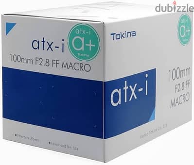 tokina atx-i 100mm f/2.8 ff macro for nikon عدسه ماكرو توكينا لنيكون