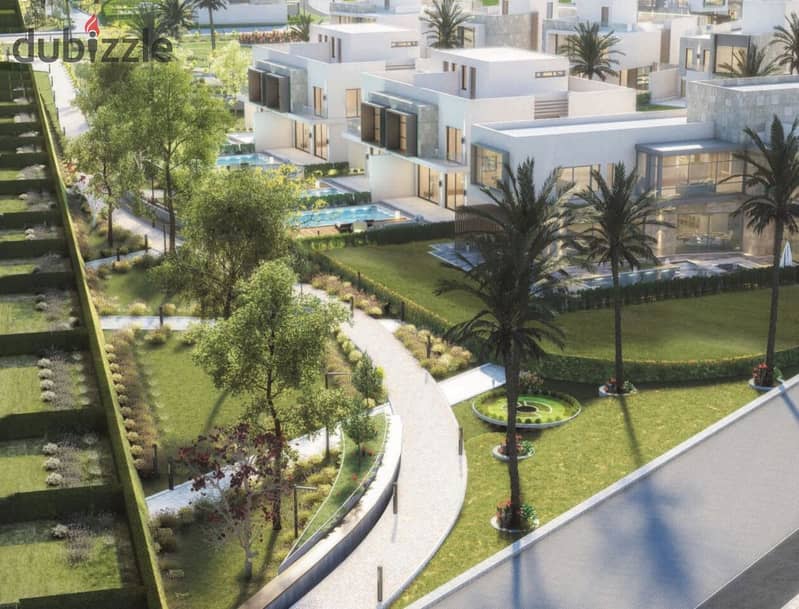 A twin house of 235 sqm available in Karma Gates Compound at one of the most prime locations in Sheikh Zayed, with installments remaining. 2