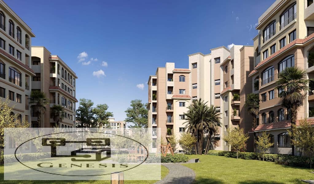 Apartment with a view of the Green River in the heart of the Administrative Capital, Al Maqsad Compound 4