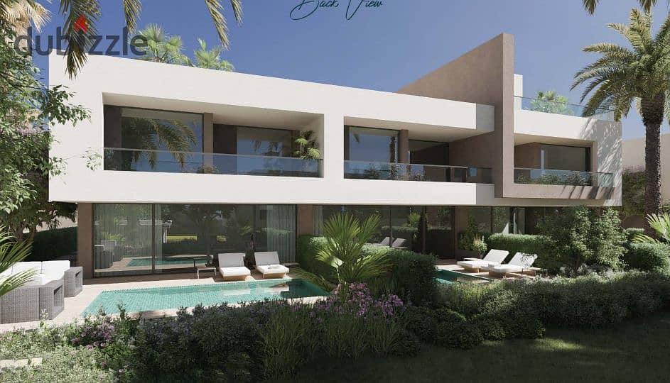 Twin house for sale, fully finished, on the most beautiful beaches of the Red Sea, in El Bayou Sahl Hasheesh Compound, with installments over 7 years 5