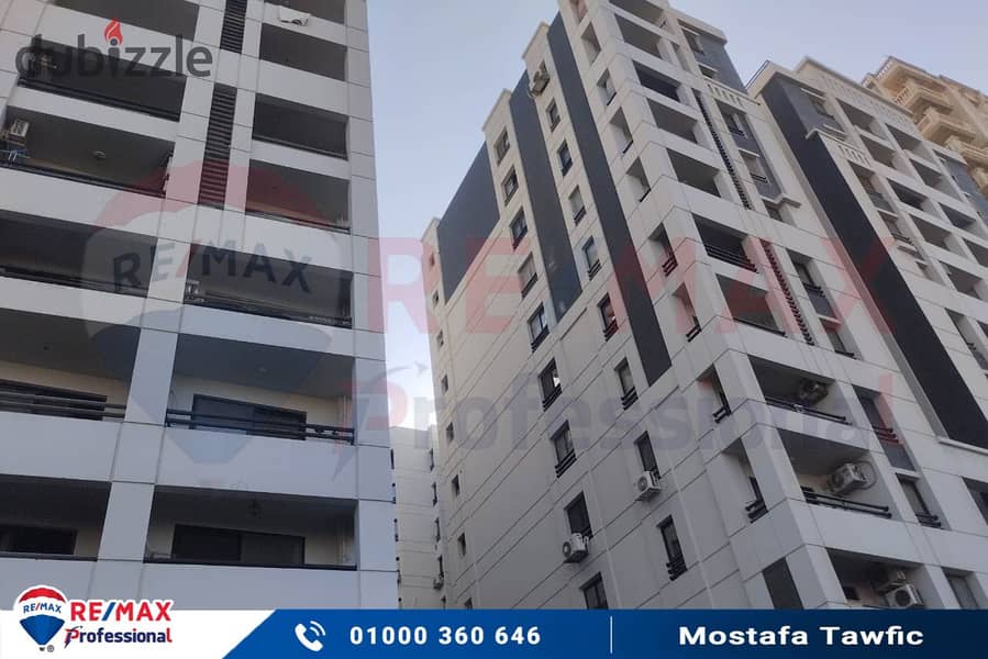 Own your apartment immediately with an open view in the heart of Smouha 4