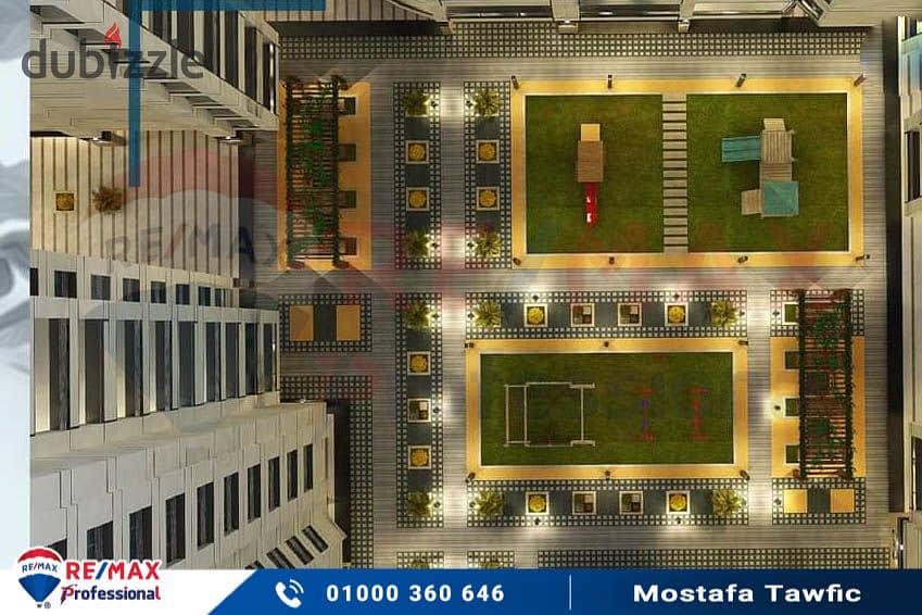 Own your apartment immediately with an open view in the heart of Smouha 9